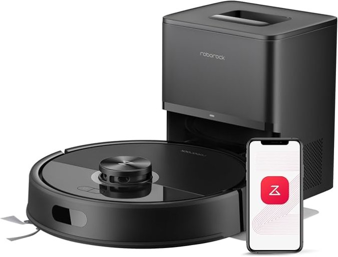 Robot aspirador y trapeador Q7 M5+ de Roborock, disponible en Amazon.