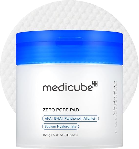 Zero Pore Pads de Medicube, disponible en Amazon.