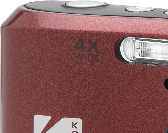 Cámara digital de KODAK, disponible en Amazon.