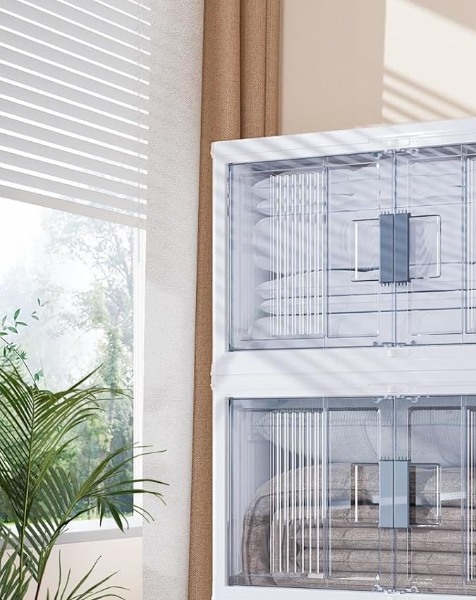 Contenedor de almacenamiento de OlarHike, disponible en Amazon.