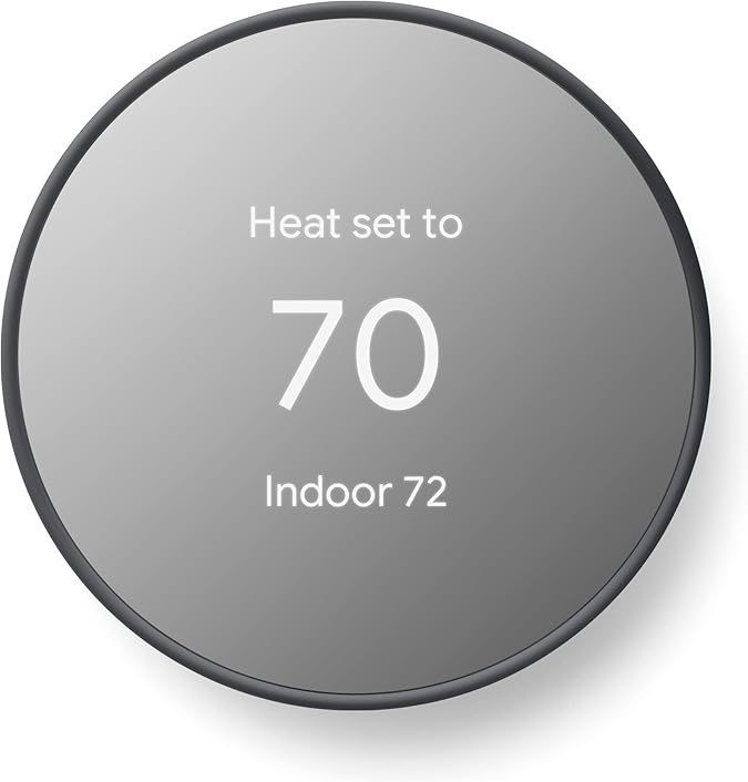 Termostato Nest de Google, disponible en Amazon.