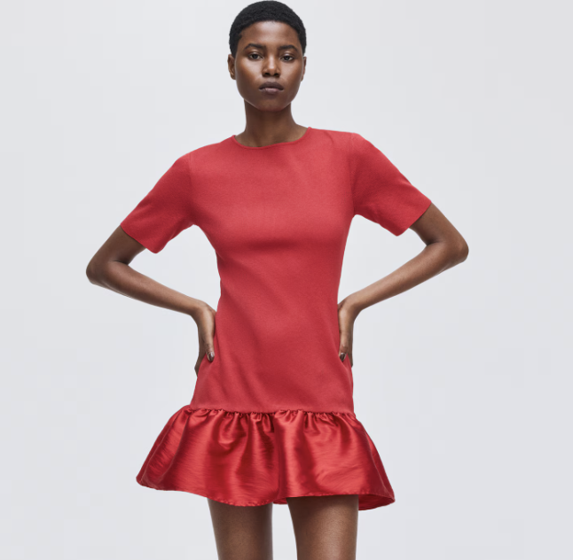 Knit Dress disponible en H&M.