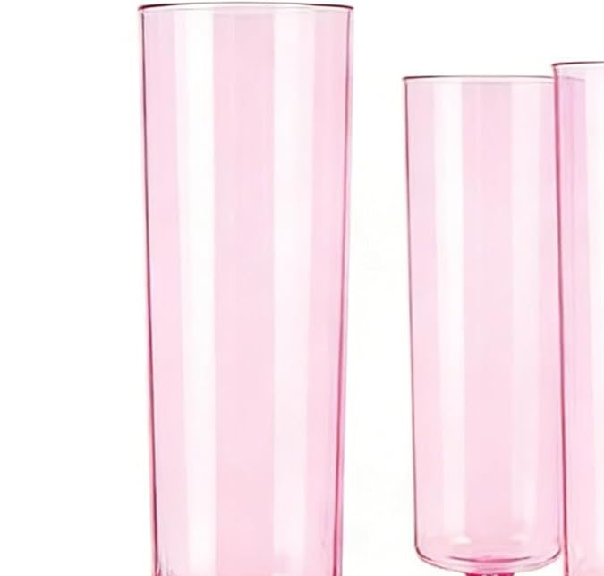 Copas de champán rosadas de Youbet, disponible en Amazon.