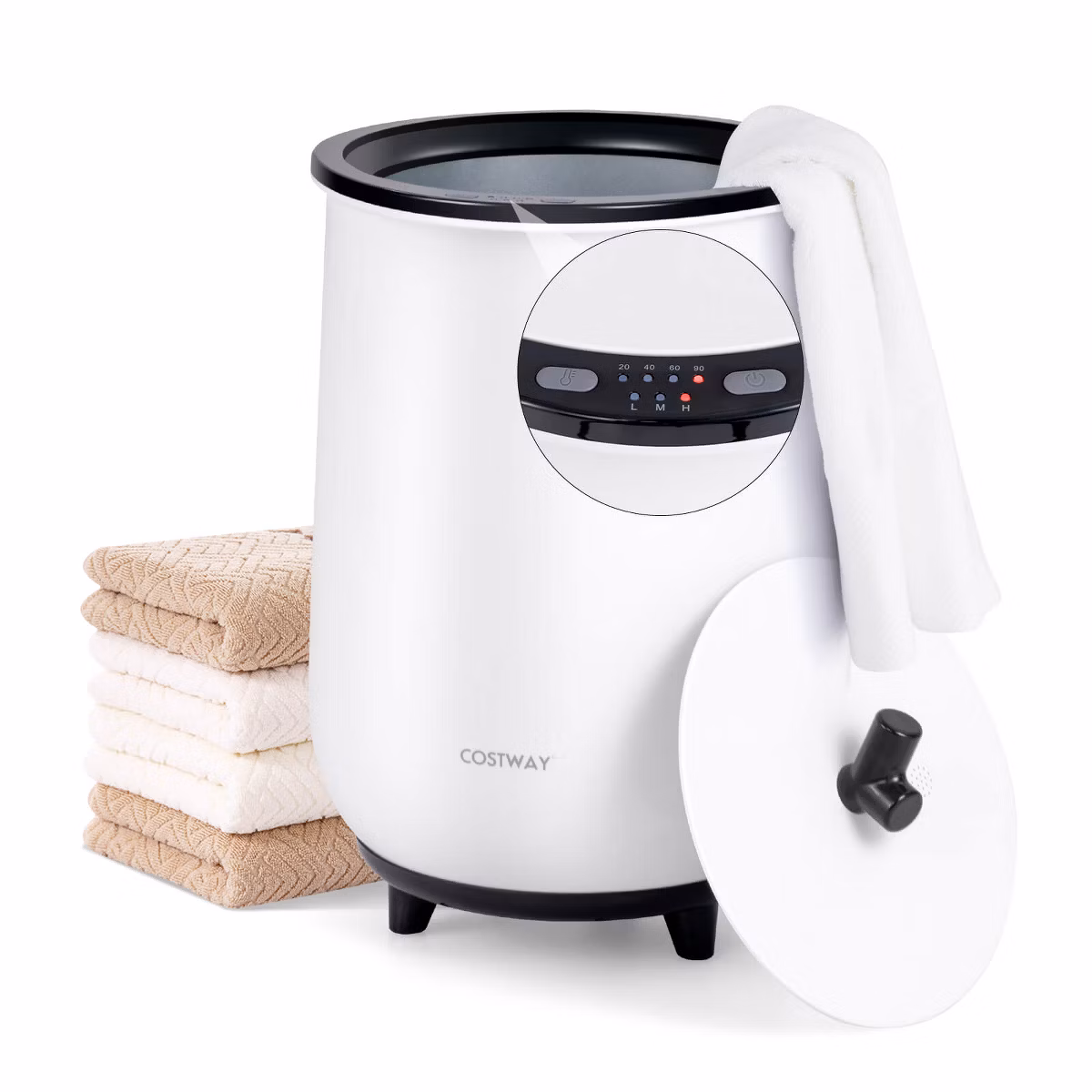 Costway 23L Bathroom Towel Warmer, disponible en Target.